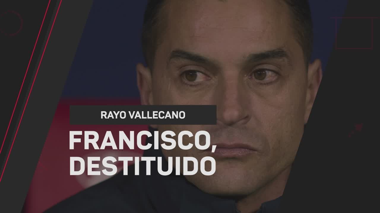El Rayo Vallecano destituye a Francisco