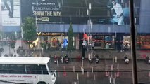 जबलपुर में गिरे ओले, तेज बारिश से बढ़ी ठंड - देखें वीडियो