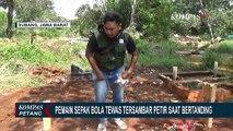 Pria Tewas Tersambar Petir saat Bermain Sepak Bola di Stadion Siliwangi Bandung