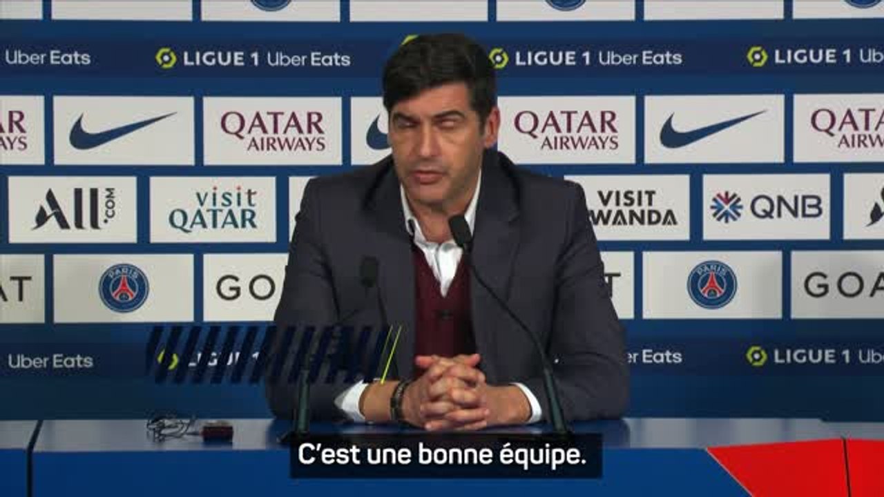 Lille - Fonseca : "Le PSG peut faire quelque chose de spécial en Ligue des champions"