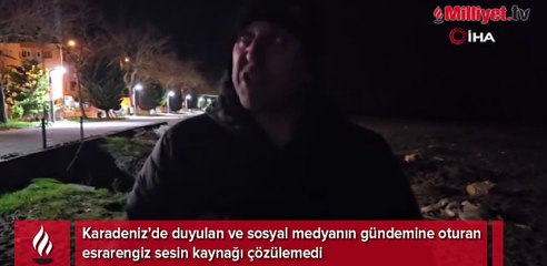 Karadeniz'deki esrarengiz patlama sesi kıyı şehirlerini tedirgin etti