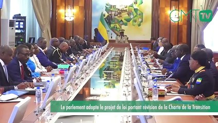 [#Reportage] Gabon : le parlement adopte le projet de loi portant révision de la Charte de la Transition