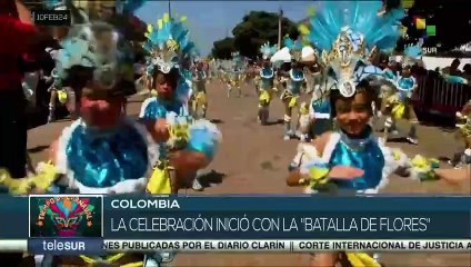 Colombianos viven el Carnaval de Barranquilla