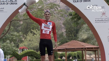 Tour d'Oman 2024 - Finn Fisher-Black, intenable sur la 2e étape : "C'est bon mais la pluie est tombée et c'était super difficile de tout organiser"