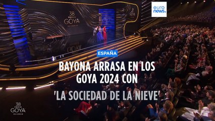 Bayona arrasa en los Premios Goya 2024, estos son los premiados