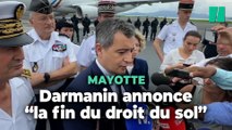 En arrivant à Mayotte, Darmanin promet la fin du droit du sol sur l’île