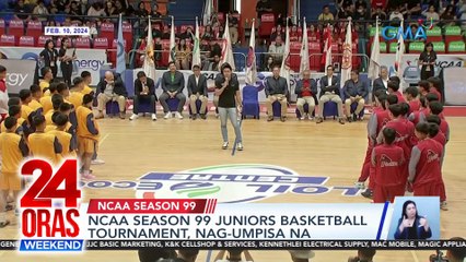 NCAA Season 99 Juniors Basketball Tournament, nag-umpisa na | 24 Oras Weekend