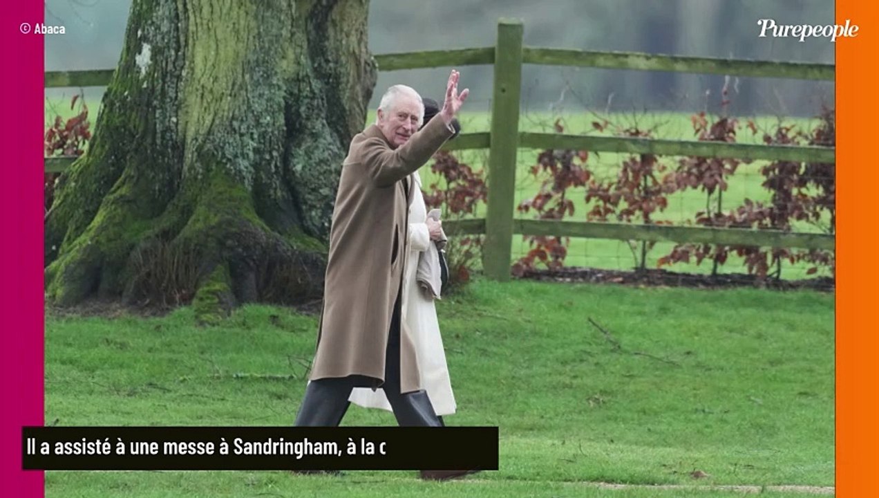 PHOTOS Charles III : Première sortie depuis l'annonce de son cancer, le roi souriant aux côtés de Camilla, son roc