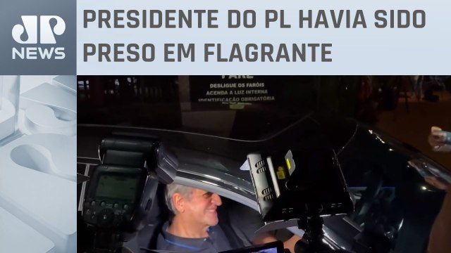 Valdemar Costa Neto deixa prisão após decisão de Moraes