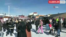 Erciyes'te hafta sonu pistler doldu taştı