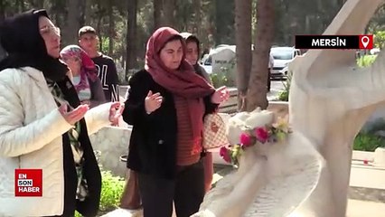Özgecan Aslan mezarı başında anıldı