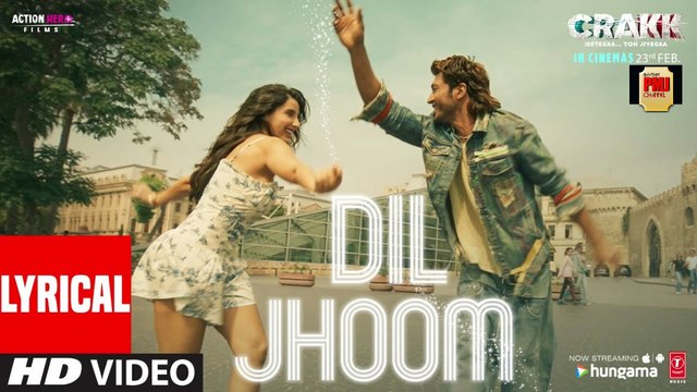 CRAKK: Dil Jhoom | Vidyut Jammwal | Nora Fatehi | Vishal Mishra | Shreya Ghoshal | Tanishk