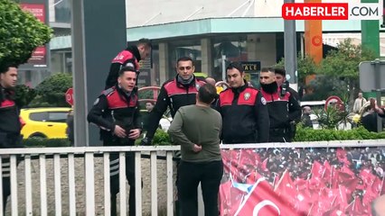 Polisten hayat kurtaran yardım eli