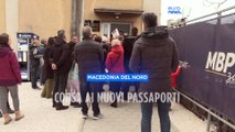 Macedonia del Nord: code alle stazioni di polizia per i nuovi passaporti