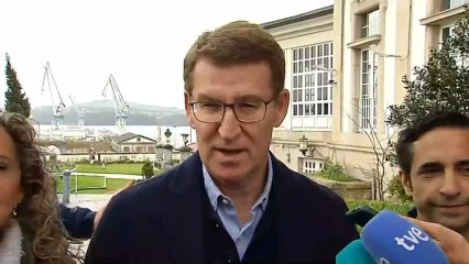 Alberto Núñez Feijóo: "Estoy en contra de toda amnistía y de cualquier indulto"