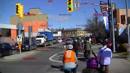 The Coldest Ride of The Year - Saturday February 10, 2024 (timelapse + jazzy twisted audio)