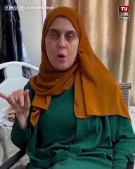 الطبيبة البطلة أميرة العسولي تكشف تفاصيل محاولتها لإنقاذ شاب تعرض للقنص في مجمع ناصر الطبي بخانيون