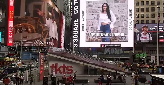 Rada Krivokapic Radonjic photographer Damir Nesimi 1568 Broadway Times Square, New York City, United States of America Manhattan