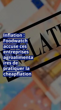 Inflation : Foodwatch accuse ces entreprises agroalimentaires de pratiquer la cheapflation
