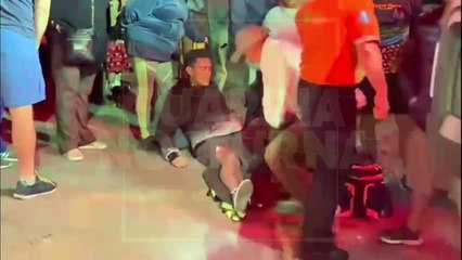 Joven terminó en sala de urgencias tras percance