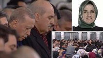 Cumhurbaşkanı Erdoğan, Fatma Sevim Baltacı'nın cenaze törenine katıldı