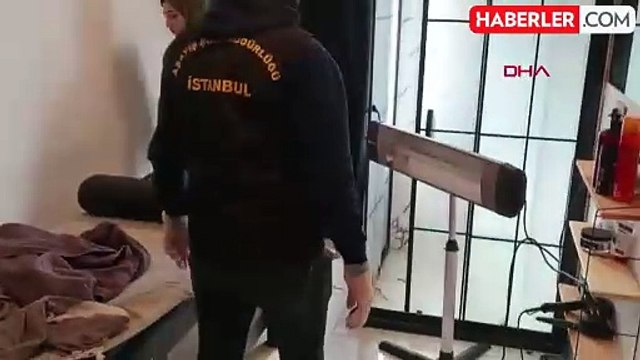 İstanbul'da masaj salonunda fuhuş şebekesi çökertildi
