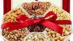 Valentines Day Gift Basket - Nuts Gift Basket, Delicious Mixed Cravings Gourmet Collection Feautres 7 Sectional Platter with Freshly Roasted Nuts - Beautifully Packaged.