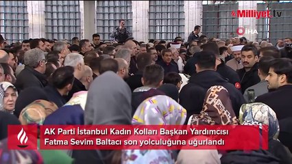 AK Partili Fatma Selim Baltacı'ya veda! Erdoğan: Haberi aldığımızda vurulmuşa döndük