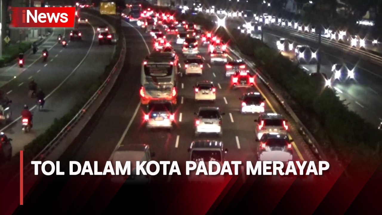 Hari Terakhir Libur Panjang, Arus Balik Tol Dalam Kota Padat Merayap