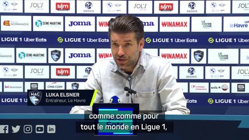 Luka Elsner après la défaite face au Stade Rennais : 