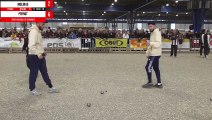 Finale MOLINAS vs PERROT : Supranational à pétanque triplette Indoor de Grenoble 2024