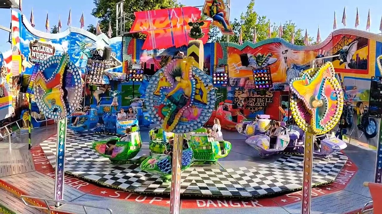 Leon Elektronik auf der Erlanger Bergkirchweih 2023.  31.05.2023-