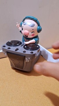 DJ Robot Toy for Kids with LED Lights, Musical Toys for Kids, DJ Pig Robot for Kids