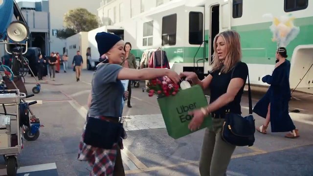 Jennifer Aniston et David Schwimmer, le couple culte de Friends , réunis dans une publicité pour Uber