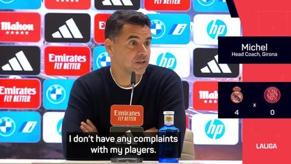 Girona aren't in Real Madrid's league - Michel