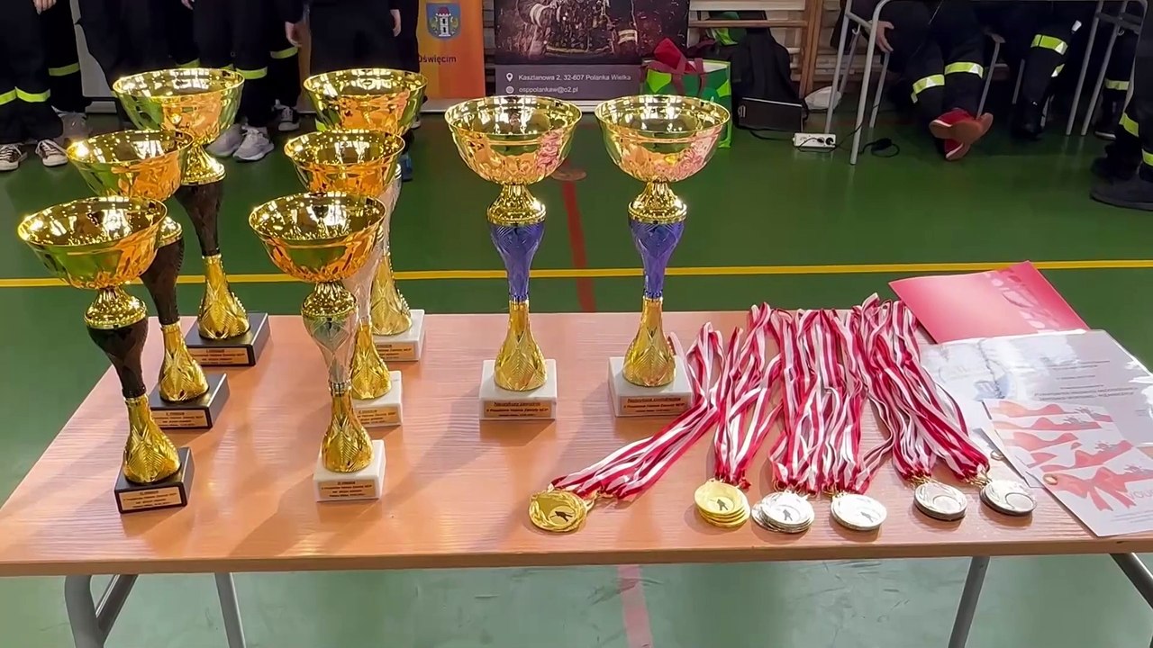 Polanka Wielka - zawody drużyn pożarniczych z powiatu oświęcimskiego