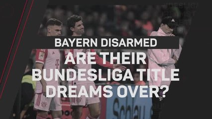 Video herunterladen: Bayern Disarmed - Are their Bundesliga title dreams over?