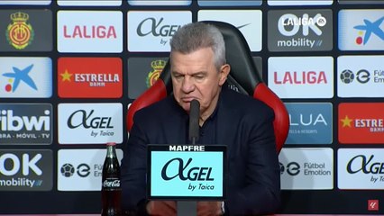 Rueda de prensa de Javier Aguirre