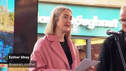 Brianna Ghey’s mother makes emotional speech at vigil
