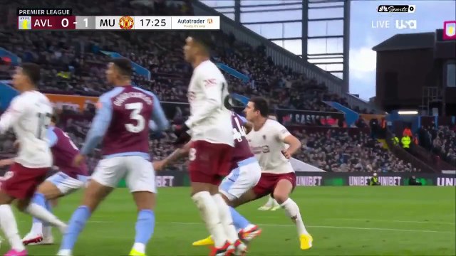 Aston Villa vs Manchester Utd Highlights