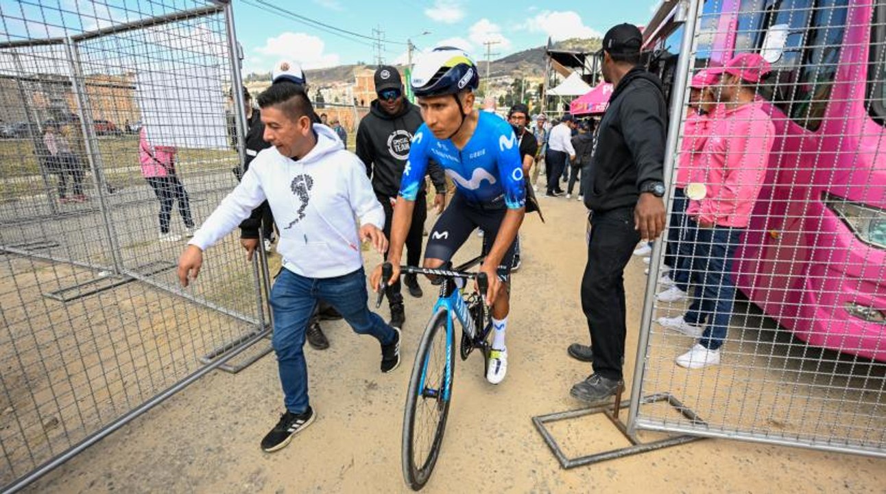 Nairo Quintana protagonizó la imagen del día en la sexta etapa del Tour Colombia: video