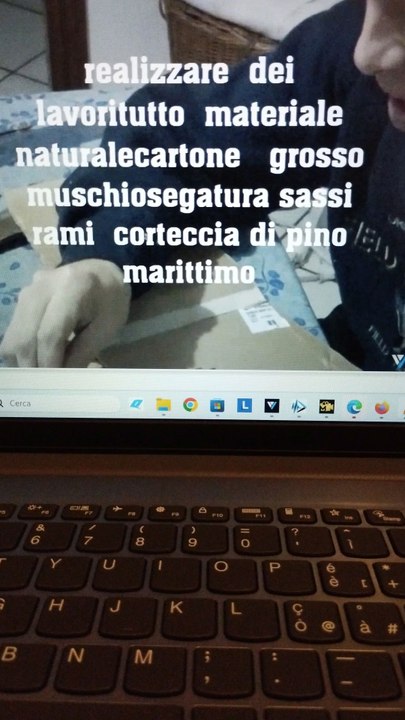 Ecco il mio ultimo video
