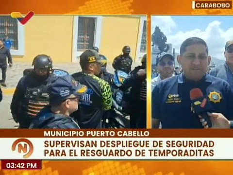 Autoridades Regionales supervisan el dispositivo de seguridad Carnavales Felices 2024