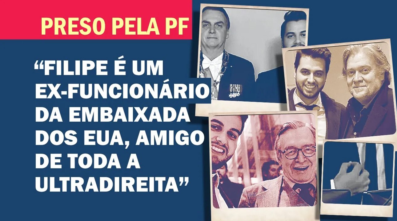 BRIAN MIER MOSTRA QUEM QUEM É FILIPE MARTINS, O 'SOCORABANNON' PRESO PELA PF | Cortes 247
