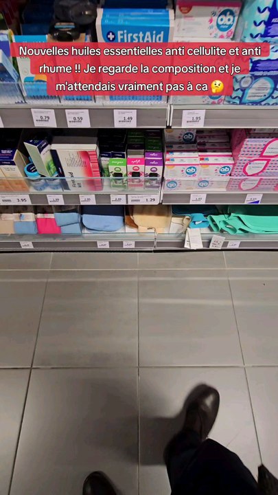 Je teste les huiles essentielles anti cellulite et rhume #action #magasinaction #huileessentielle #géranium #eucalyptus #lavende #aromazone