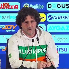 Fatih Tekke: "Fenerbahçe'ye karşı şansım tutuyor"