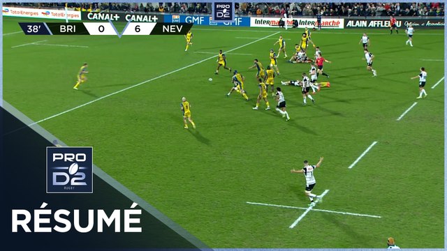 PRO D2 Saison 2023-2024 J19 - Résumé CA Brive - USON Nevers