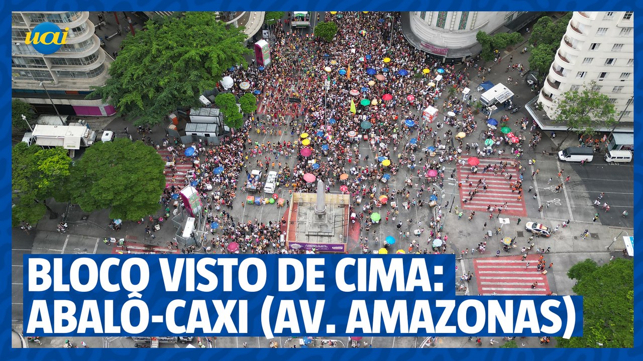 Bloco visto de cima: Abalô-caxi