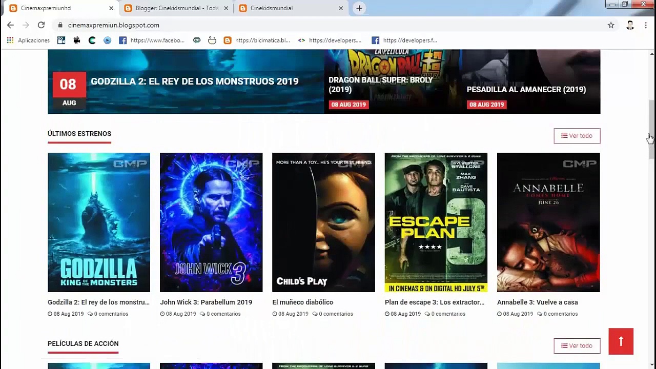 COMO CREAR UN BLOG DE PELÍCULAS EN BLOGGER