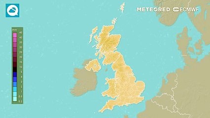 Unsettled and wet across the UK this week with up to 5cm of rain possible.